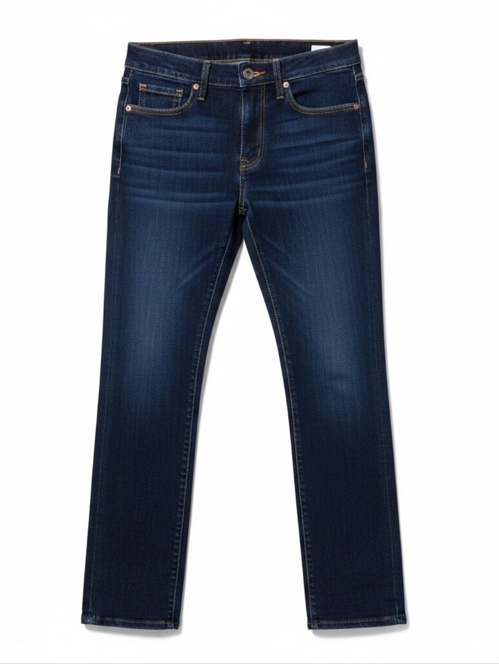 Signature by Levi Strauss Women's Dark Indigo Straight-Leg Jeans Size 26/30